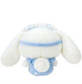 Sanrio's friendly favorite, Cinnamoroll, is stylishly ready for bed! The Bow Pajamas + Mascot Sleep Mask Cinnamoroll Plushie features two center bows and an attached bear-shaped sleep mask. Soft fabrics make this huggable plush perfect for nighttime snuggles.
A comforting friend perfect for winding down. A nice pairing if you're assembling a spa-day gift basket. A solid addition to any plushie or Cinnamoroll collection. Relax with the calming colors, friendly, embroidered face and just general squishabili